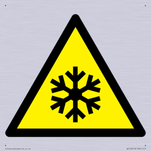 WK158: W010 Warning: Low temperature/freezing conditions