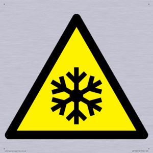 WK158: W010 Warning: Low temperature/freezing conditions