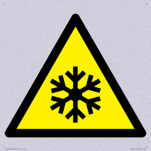 WK158: W010 Warning: Low temperature/freezing conditions