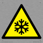 WK158: W010 Warning: Low temperature/freezing conditions