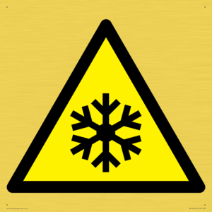 WK158: W010 Warning: Low temperature/freezing conditions
