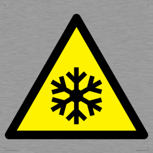 WK158: W010 Warning: Low temperature/freezing conditions