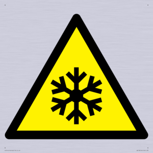 WK158: W010 Warning: Low temperature/freezing conditions