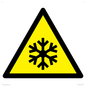 WK158: W010 Warning: Low temperature/freezing conditions