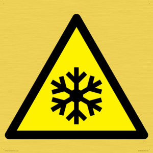 WK158: W010 Warning: Low temperature/freezing conditions