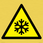 WK158: W010 Warning: Low temperature/freezing conditions
