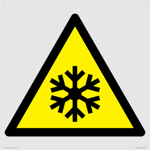 WK158: W010 Warning: Low temperature/freezing conditions
