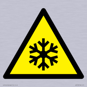 WK158: W010 Warning: Low temperature/freezing conditions