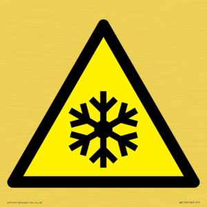 WK158: W010 Warning: Low temperature/freezing conditions