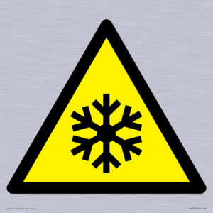 WK158: W010 Warning: Low temperature/freezing conditions