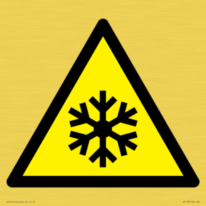 WK158: W010 Warning: Low temperature/freezing conditions