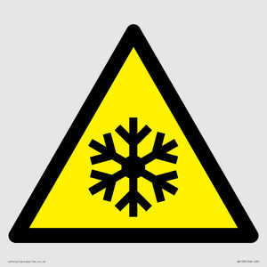 WK158: W010 Warning: Low temperature/freezing conditions