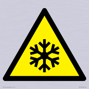 WK158: W010 Warning: Low temperature/freezing conditions