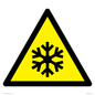 WK158: W010 Warning: Low temperature/freezing conditions