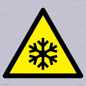 WK158: W010 Warning: Low temperature/freezing conditions