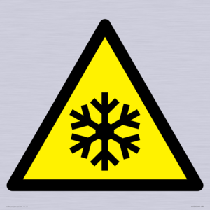 WK158: W010 Warning: Low temperature/freezing conditions