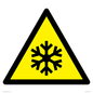 WK158: W010 Warning: Low temperature/freezing conditions