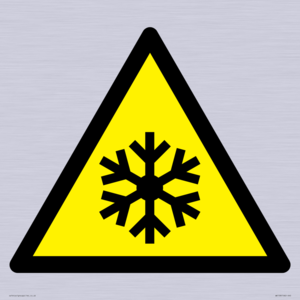 WK158: W010 Warning: Low temperature/freezing conditions