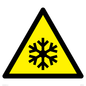 WK158: W010 Warning: Low temperature/freezing conditions