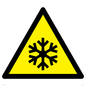 WK158: W010 Warning: Low temperature/freezing conditions