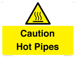 WK5254: Caution Hot Pipes