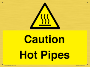 WK5254: Caution Hot Pipes