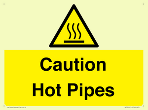 WK5254: Caution Hot Pipes