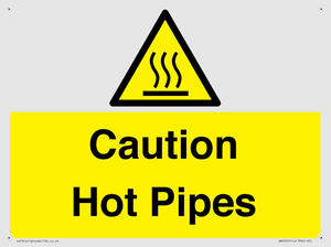 WK5254: Caution Hot Pipes