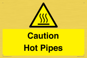 WK5254: Caution Hot Pipes