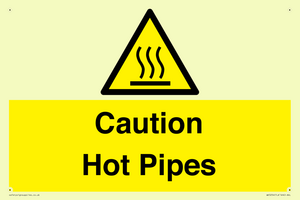 WK5254: Caution Hot Pipes