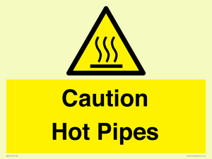 WK5254: Caution Hot Pipes