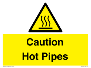 WK5254: Caution Hot Pipes