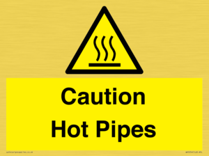 WK5254: Caution Hot Pipes