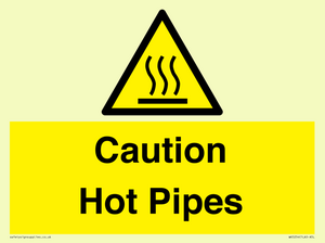 WK5254: Caution Hot Pipes