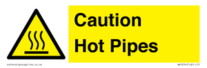 WK5254: Caution Hot Pipes