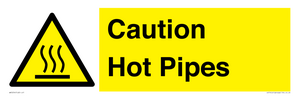 WK5254: Caution Hot Pipes