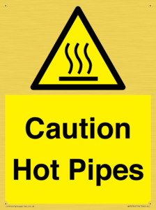 WK5254: Caution Hot Pipes