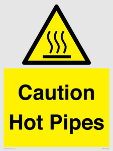 WK5254: Caution Hot Pipes