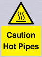 WK5254: Caution Hot Pipes
