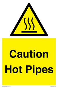 WK5254: Caution Hot Pipes