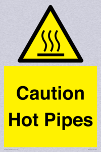 WK5254: Caution Hot Pipes