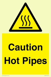 WK5254: Caution Hot Pipes
