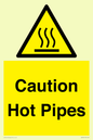 WK5254: Caution Hot Pipes