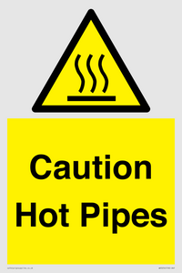 WK5254: Caution Hot Pipes