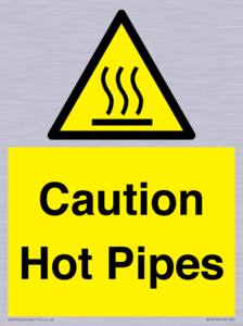 WK5254: Caution Hot Pipes