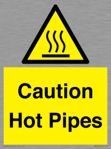 WK5254: Caution Hot Pipes