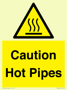 WK5254: Caution Hot Pipes