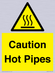 WK5254: Caution Hot Pipes