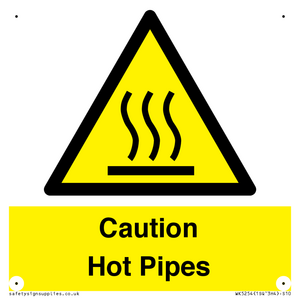 WK5254: Caution Hot Pipes