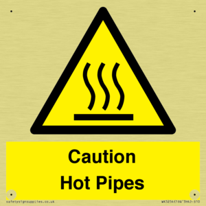 WK5254: Caution Hot Pipes